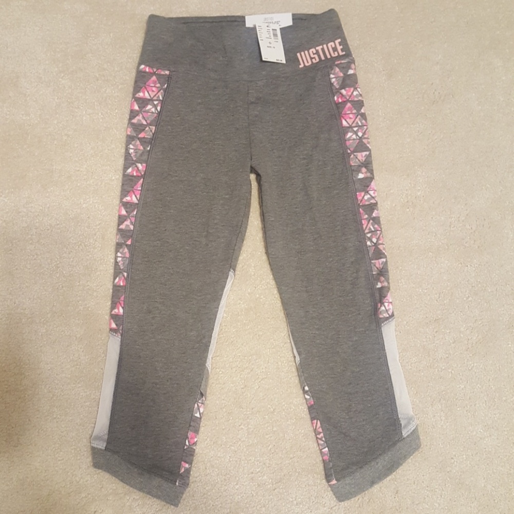 Justice Active Girls crop leggings